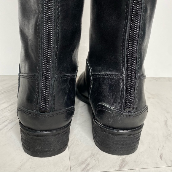 Sam Edelman Penny Black Leather Riding Boot 6M - Picture 5 of 16